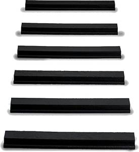 TRAILER GRIPS BLACK 6/PK