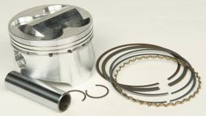 PISTON KIT 4 VALVE 75.00/+1.00 12:1 HON