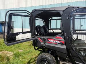 UTV CAB REAR ROOF/BACK PANE W/REAR DOORS