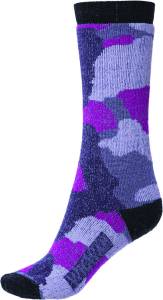 FLY MER WOOL HW SOCKS CAM PURPLE