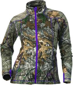 PERFORMANCE FLEECE JACKET REALTREE/PURPLE 2X