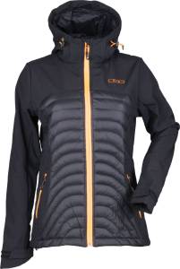 SOFTSHELL JACKET BLACK/ORANGE 2X