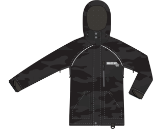 CRAZE 5.0 JACKET CHARCOAL CAMO 1X