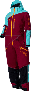 DSG MONOSUIT 2.0 AQUA/GARNET 2X