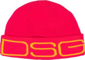 LOGO BEANIE HOT PINK