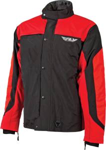 AURORA JACKET BLACK/RED 2X