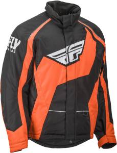 FLY OUTPOST JACKET BLACK/ORANGE 2X