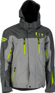 INCLINE JACKET BLACK/GREY/HI-VIS 3X