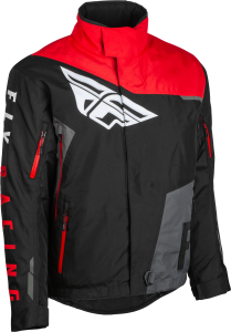 YOUTH SNX PRO JACKET BLACK/GREY/RED YXS