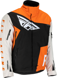 YOUTH SNX PRO JACKET ORANGE/GREY/BLACK YXS