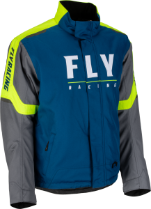 OUTPOST JACKET BLUE/HI-VIS 2X