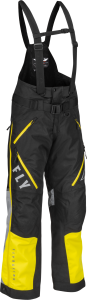 CARBON BIB YELLOW/BLACK 2X