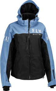 WOMEN'S CARBON JACKET BLACK/BLUE 2X