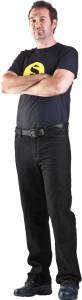 MEN'S RENEGADE RIDING JEANS BLACK SZ 40