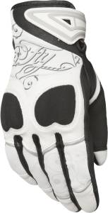 WOMEN'S VENUS GLOVES WHITE/BLACK LG