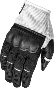 WOMEN'S COOLPRO FORCE GLOVES BLACK/WHITE 2X