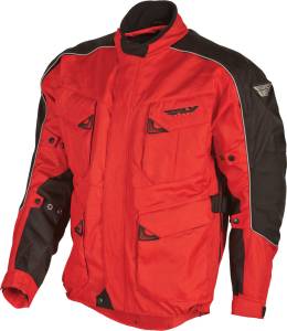 TERRA TREK JACKET RED/BLACK L