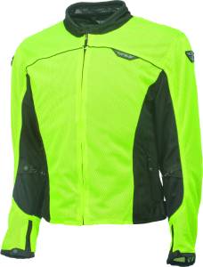 FLUX AIR MESH JACKET HI-VIS YELLOW/BLACK 2X