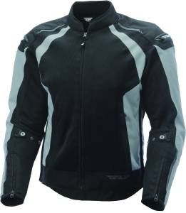 COOLPRO MESH JACKET SILVER/BLACK 2X