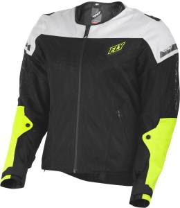 FLUX AIR MESH JACKET BLACK/HI-VIS 2X