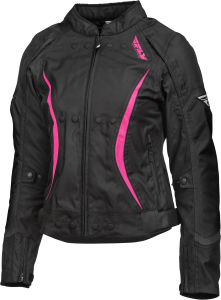 WOMEN'S BUTANE JACKET BLACK/PINK 2X