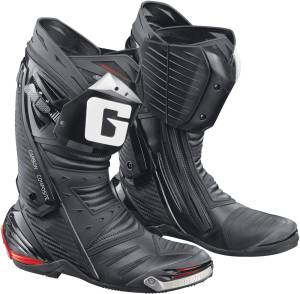 GP-1 ROAD RACE BOOTS BLACK 9