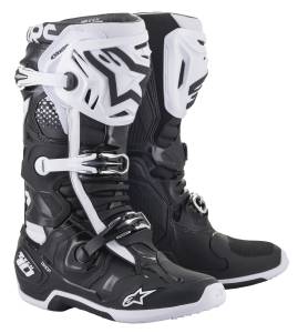 TECH 10 BOOTS BLACK/WHITE SZ 07