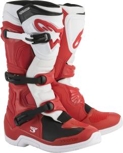 TECH 3 BOOTS RED/WHITE SZ 05