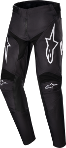 YOUTH RACER HANA PANTS BLACK/WHITE SZ 22