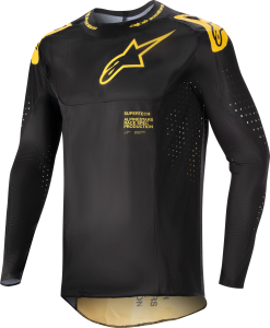 SUPERTECH WARD JERSEY BLACK/YELLOW 2X