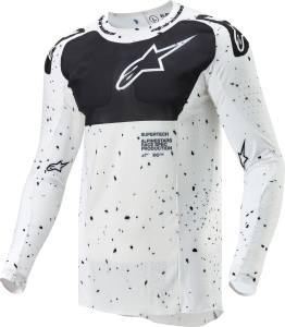 SUPERTECH SPEK JERSEY WHITE/BLACK 2X