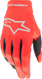 YOUTH RADAR GLOVES MARS RED/SILVER YXS