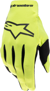 YOUTH RADAR GLOVES YELLOW FLUO/BLACK LG