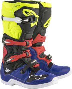 TECH 5 BOOTS BLUE/BLACK/YELLOW SZ 05