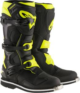 TECH 1 BOOTS BLACK/YELLOW SZ 05