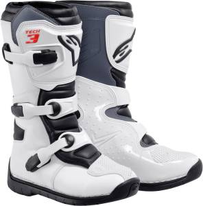 TECH 3S BOOTS WHITE/BLACK SZ 04