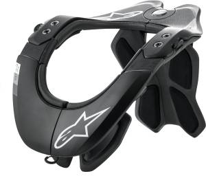 BNS TECH-2 NECK SUPPORT BLACK/COOL GREY XS-MD