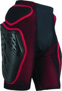 FREERIDE SHORTS BLACK/RED 2X