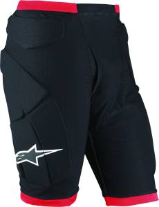 COMP PRO SHORTS BLACK/RED LG