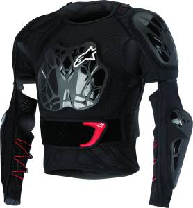 BIONIC TECH JACKET BLACK/WHITE/RED 2X