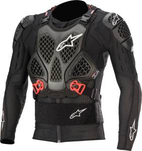 BIONIC TECH V2 PROTECTION JACKET BLACK/RED 2X