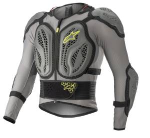 BIONIC ACTION JACKET DK GREY/ASH GREY/YLW FLUO 2X