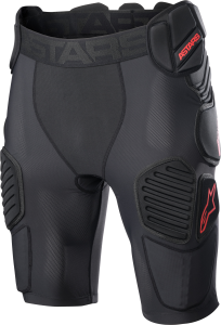 BIONIC PRO PROTECTION SHORTS BLACK/RED 2X