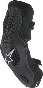 SEQUENCE ELBOW PROTECTORS BLACK/RED SM/MD