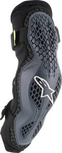 SEQUENCE ELBOW PROTECTORS ANTHRACITE/YELLOW SM/MD