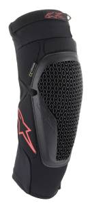 BIONIC FLEX KNEE PROTECTOR BLACK/RED SM/MD