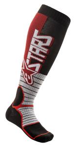 MX PRO SOCKS BURGUNDY/BLACK SMALL