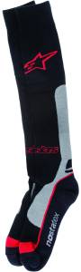 PRO COOLMAX SOCKS RED SM-MD