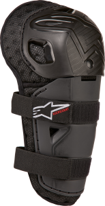 BIONIC ACTION KICKSTART KNEE GUARD BLACK/RED