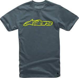 BLAZE TEE GREY/YELLOW 2X